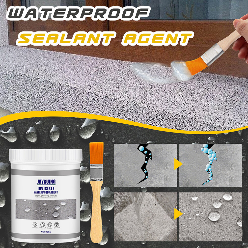 【Ready Stock】Waterproof Invisible Paste Sealant Tile Trapping Repair Glue Polyurethane Glue Leakproof Coating For Home Roof Bathroom